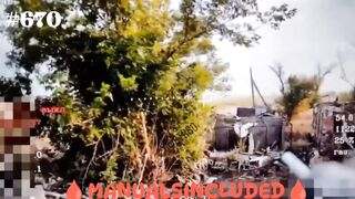 UKRAINIAN SOLDIER MAKING IT CLAP IN THE FRONT
