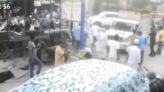 Woman Gets Crushed Against The Pole, Killed After Buying Vegetables