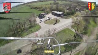 Ronins destroying 22 pedoruzzian cars, some are with katsaps inside