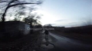 GoPro: Ukrainian films his friend being killed by a drone.