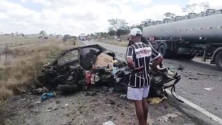 Two Killed In Terrible Highway Crash In Brazil