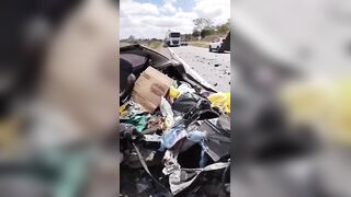 Two Killed In Terrible Highway Crash In Brazil