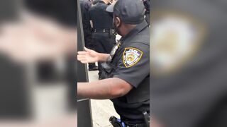 Woman Attacks NYPD Cops With 2 Knives Before Being Fatally Shot (New Good Angle)