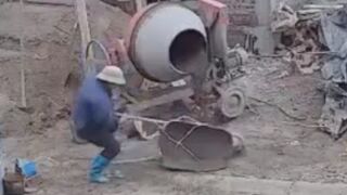 Worker Gets Zapped By Concrete Mixer, Survives