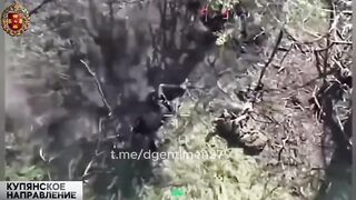 Colombian merc suicide after the death of his friend.