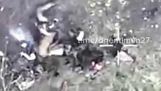 Colombian merc suicide after the death of his friend.