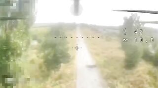 Fat Ukrainian eats a Rusky drone + Aftermath