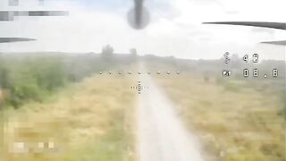 Fat Ukrainian eats a Rusky drone + Aftermath