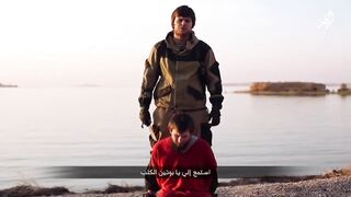 Classic Beheading of Chechen Man by ISIS
