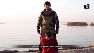 Classic Beheading of Chechen Man by ISIS