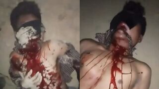 BRUTAL: Blindfolded Captive Savagely Murdered With Knife And AXE
