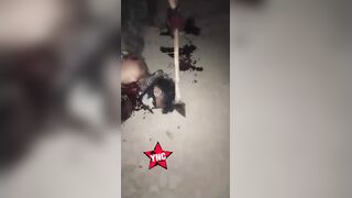 BRUTAL: Blindfolded Captive Savagely Murdered With Knife And AXE
