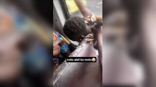 Dude Tried To Snatch A Phone From Bus Passenger, Regrets It Now, Lol