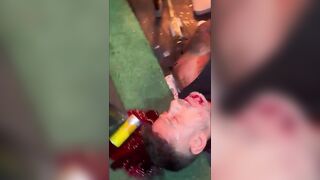 Last Seconds Of Life Who Was Shot Over A Debt Inside A Bar In Brazil