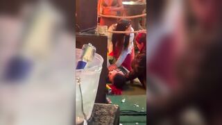 Last Seconds Of Life Who Was Shot Over A Debt Inside A Bar In Brazil