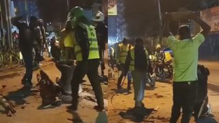 Two Thieves Caught And Lynched By Motorcycle Taxi Drivers