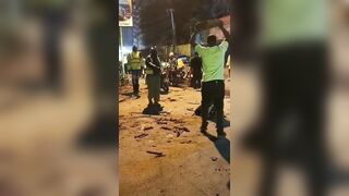 Two Thieves Caught And Lynched By Motorcycle Taxi Drivers