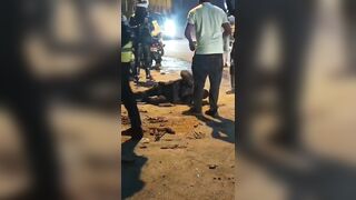 Two Thieves Caught And Lynched By Motorcycle Taxi Drivers