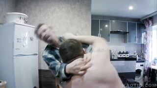 Chubby russian fuck beats old ass man