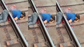 Man dies on train tracks