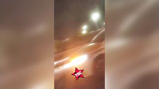 Drunk Driver`s EYE Popped Out After Traffic Accident