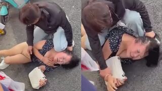 Side Girl Assaulted, Stripped In Public By Betrayed Wife