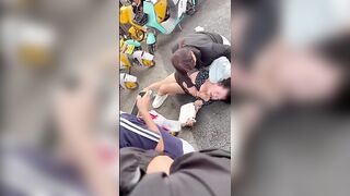 Side Girl Assaulted, Stripped In Public By Betrayed Wife