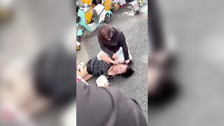 Side Girl Assaulted, Stripped In Public By Betrayed Wife