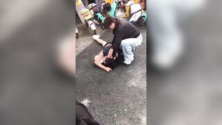 Side Girl Assaulted, Stripped In Public By Betrayed Wife