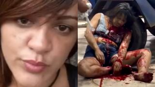 Woman Stabbed To Death In Public, Her BF Arrested