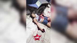 Woman Stabbed To Death In Public, Her BF Arrested