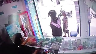 Classic: Female Shopkeeper Shot Dead In Colombia