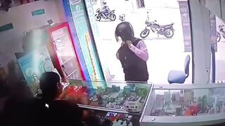 Classic: Female Shopkeeper Shot Dead In Colombia