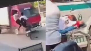 Painful Motorcycle Ride In Indonesia