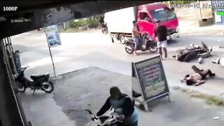 Painful Motorcycle Ride In Indonesia