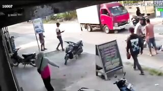 Painful Motorcycle Ride In Indonesia