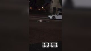 USA: Man Laying On The Road Gets Run Over, Killed By Several Vehicles