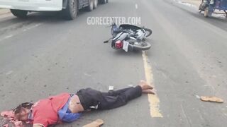 Accident Bike In Cambodia