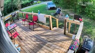 Dog Attacks A Woman In USA