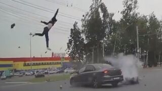 Instant Death Of 35-Year-Old Biker Caught On Dashcam
