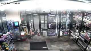 Classic video of guy getting shot by police