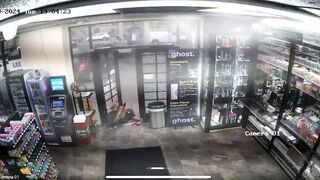 Classic video of guy getting shot by police