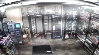 Classic video of guy getting shot by police