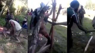 Woman Tortured With Fire (CLASSIC VIDEO)