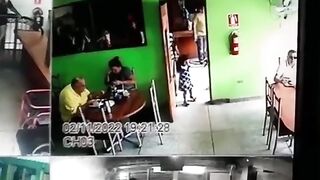 CLASSIC Hitman Moves Little Girl Out Of The Way Before Executing his target