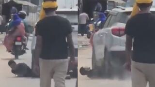 Man  Run Over and Dragged After Minor Argument