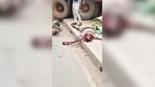 Motorcyclist Caused A Serious Accident Before Dying