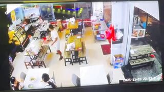 CLASSIC:Depressed Man With Mental Health Issues, Cuts His jugular in front of store Employees
