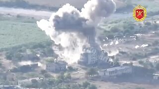 LUHANSK, DONBAS OBLAST, OBLITERATED  POSITIONS BY RAF