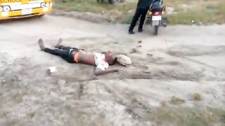 Instant Justice Tanzanian Thief Killed On Street